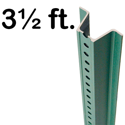 Green U-Channel Post