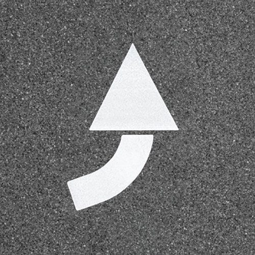 Parking Lot Arrow - Left Turn