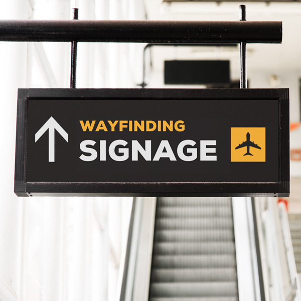Custom Way-finding signs