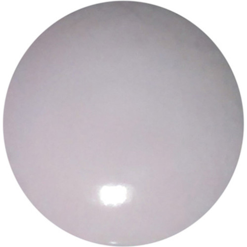 6" Round White Ceramic Marker w/o Reflector, box of 20