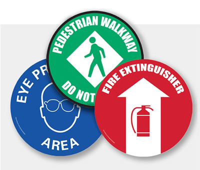 Floor signs main category.