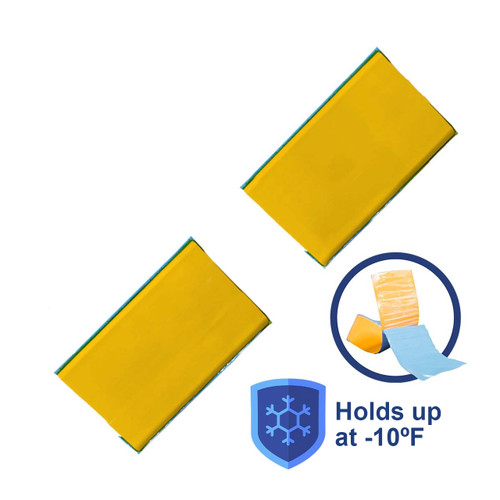 Superior Mark® 4"x6" Dash Cold Storage Freezer Floor Markers